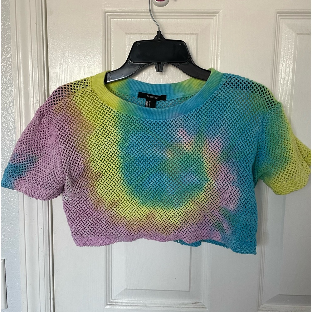 Tie dye crop top